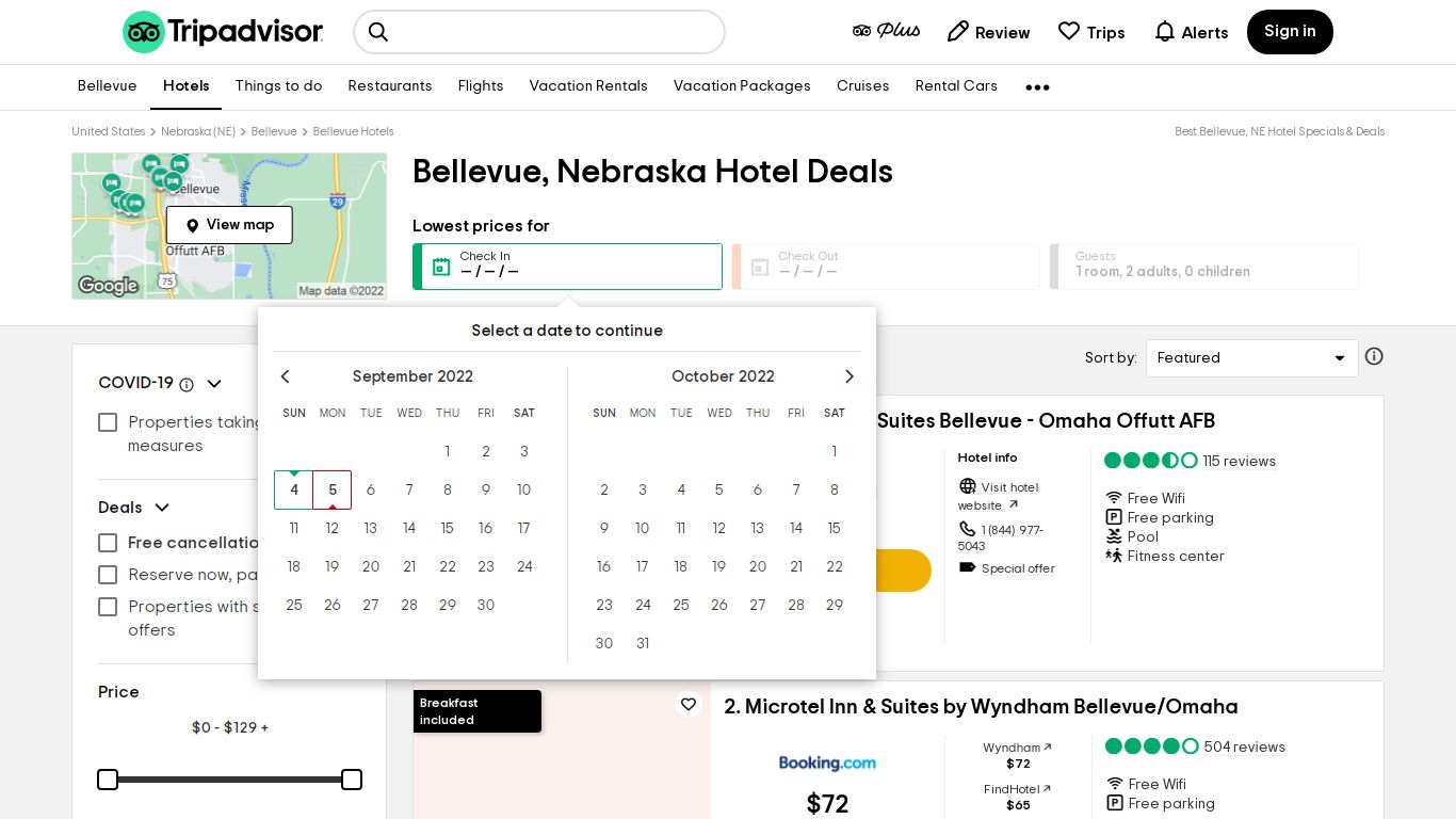 THE 10 BEST Bellevue Hotel Deals (Aug 2022) - Tripadvisor